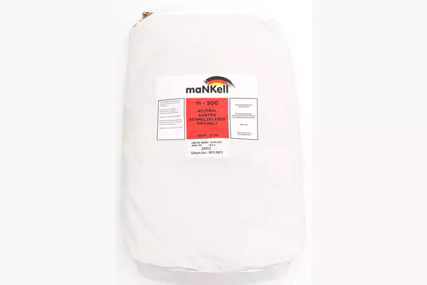 ManKell M500 Beyaz Naturel Boncuk Tutkal 25 KG, Profesyonel Ambalaj, Kenar Bantlama Tutkalı